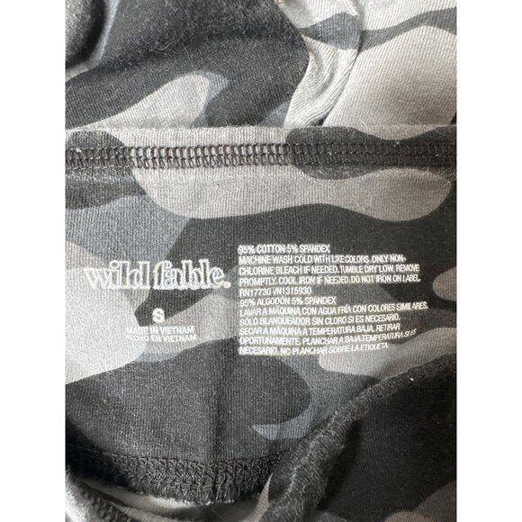 Womens Size Small Activewear Leggings Bundle 3 Pairs In Gray Camo & Olive Green - Picture 8 of 16